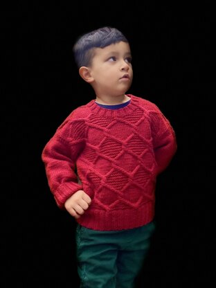 Little Mister Cable Pullover