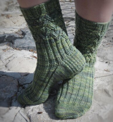 Forest Canopy Socks