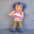 Lucy Lavender - Knitted Doll