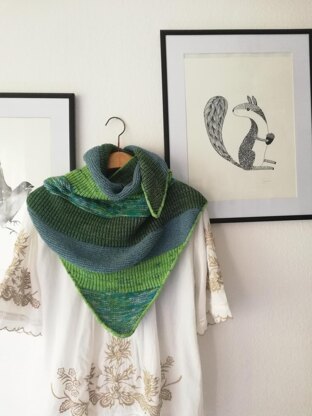 Cape Kiwanda Shawl