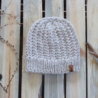 Winter Forest Hat - knitting pattern