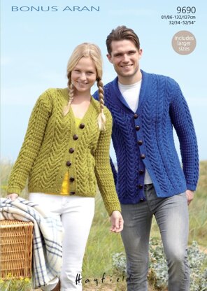 Cable cardigan for me
