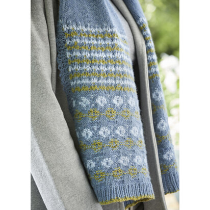 Gearhart Scarf in Valley Yarns Brodie - 1035 - Downloadable PDF