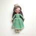 Emerie the Emerald Princess 12" Amigurumi Doll