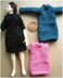 1:12th scale Ladies shift dresses c. 1960-1970s