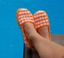 Sea Breeze Houndstooth Slippers