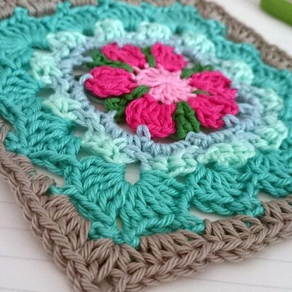 Crochet Mood Blanket - October