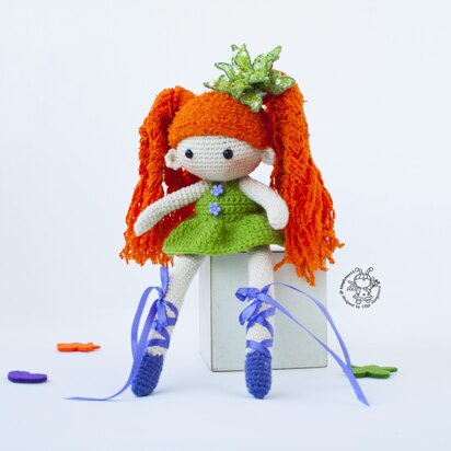 Petite orange hair doll Lola