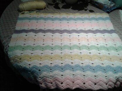 Gentle Waves Baby Blanket