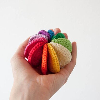 Colorful Baby Toy Crochet Pattern
