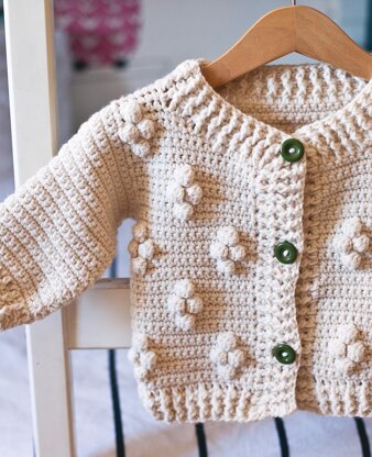 Cotton Flower Cardigan