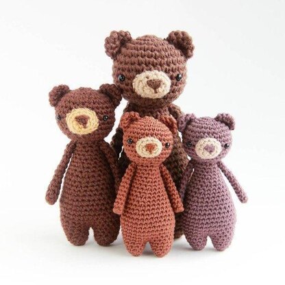 Mini Bear Crochet Amigurumi Pattern