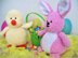 Easter Chick & Bunny Rabbit Soft Toys BB004