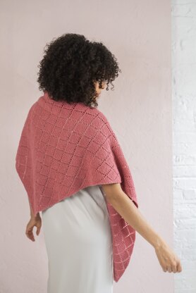 Rose Shawl in Rowan Cotton Wool - RB003-00002-ENP - Downloadable PDF