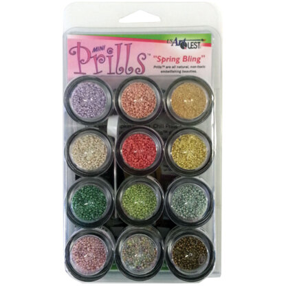 US Artquest Mini Prills 3g 12/Pkg - Spring Bling