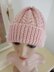 Easy Lace Cable Hat Womens Mens Unisex Straight Needles