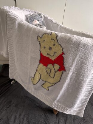 Winnie the Pooh baby blanket