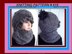616 Basketweave Slouchie Hat and Cowl, KNITTING PATTERN