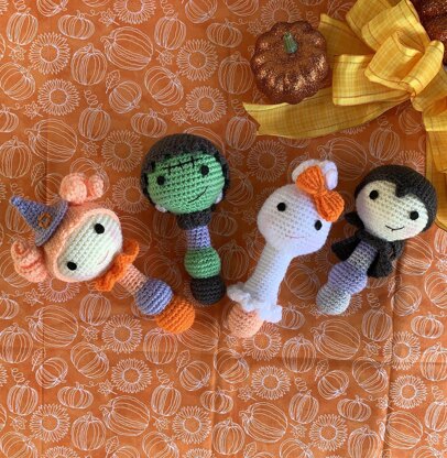 Halloween Baby Rattles