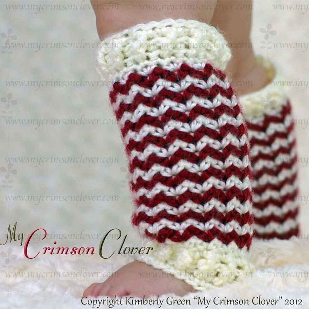 Crochet baby leg discount warmers