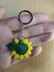 Sunflower Keychain
