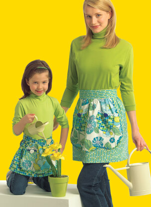McCall's Misses'/Chldren's/Girls' Aprons M5720 - Paper Pattern Size All Sizes In One Envelope