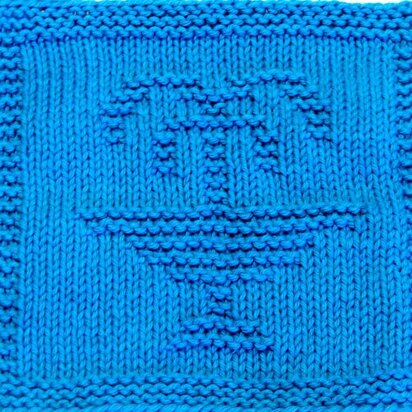WATER FOUNTAIN Cloth - knitting pattern