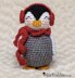 Plush Penguin with knees - Crochet Pattern