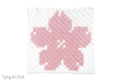 Cherry Blossom C2C Square