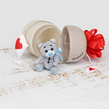 Kinder Surprise, micro teddy, valentine