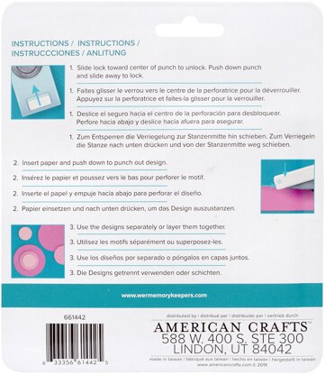 We R Memory Keepers Layering Punches 3/Pkg - Circles