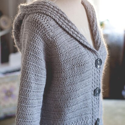 Mama Bear Hooded Cardigan