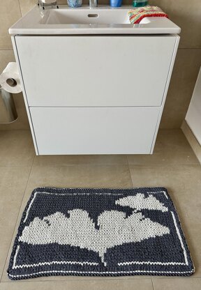 Bath mat Ginkgo