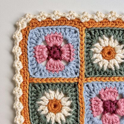 Spring Vibes Scrappy Coaster