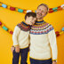 " What a Yoker " - Free Sweater Knitting Pattern For Boys and Men in Paintbox Yarns Wool Mix Aran by Paintbox Yarns