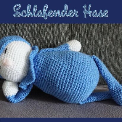 Häkelanleitung schlafender Hase ♥