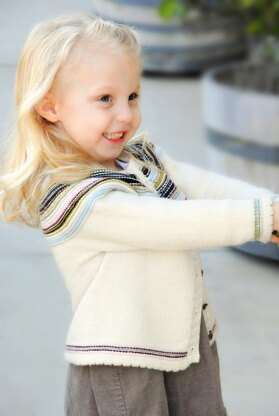 Playful Stripes Cardigan