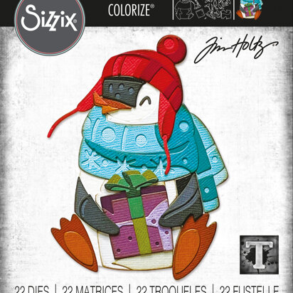 Sizzix Thinlits Die Set - Eugene, Colorize by Tim Holtz