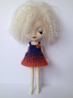 Blythe Lacey Mini Dress