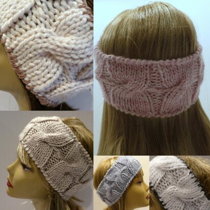 Headband Quick and Easy - knitting pattern