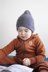 Toddler high top beanie - double brim hat + VIDEO