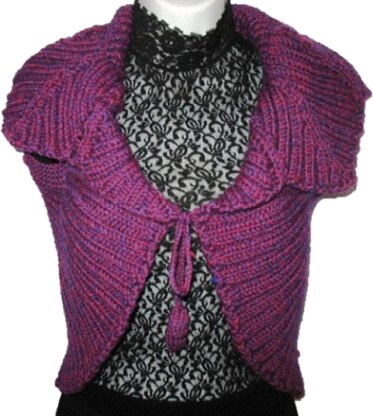 Stunning Dual Collar Shrug