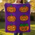 Jack-o’-lantern Baby Blanket SINGLE CROCHET PATTERN