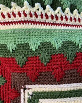 Vintage Christmas Blanket