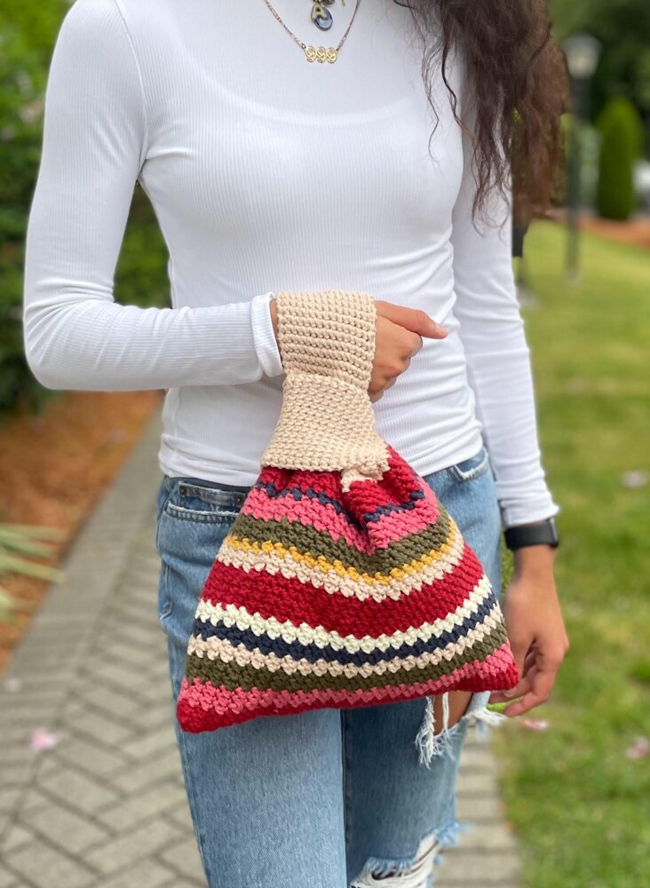 Crochet discount bag price