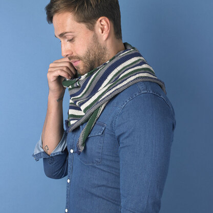 Paintbox Yarns Tie Break Triangle Scarf (Free)