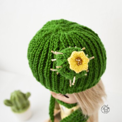Cactus beret for Blythe
