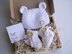 Polar Bear Baby Hat and Booties