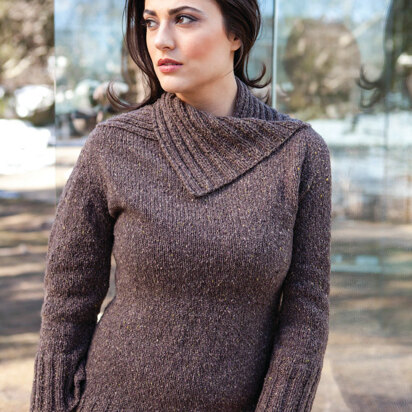 Delany Sweater in Berroco Blackstone Tweed - NG13-12