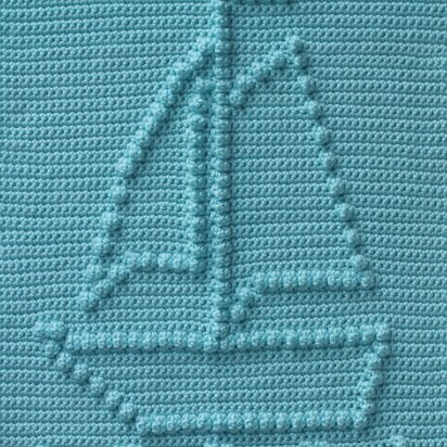 Sailboat Baby Blanket